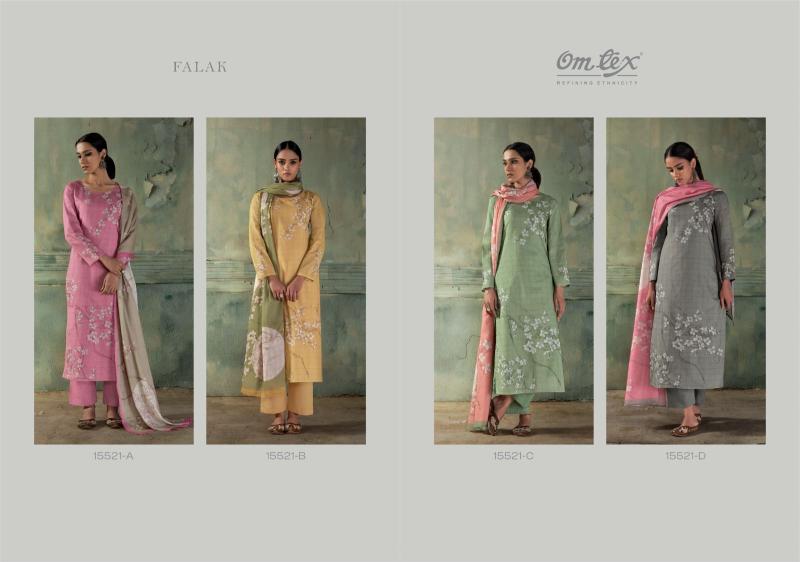 Omtex falak cotton wholesale dress material